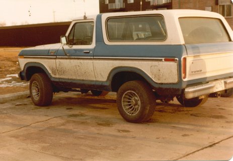 1978 Bronco XLT w/351P motor & 4sp